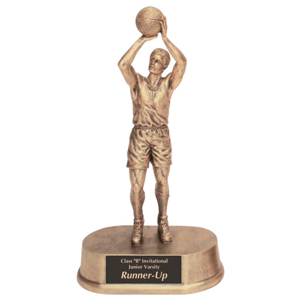 basketballtrophyresin player