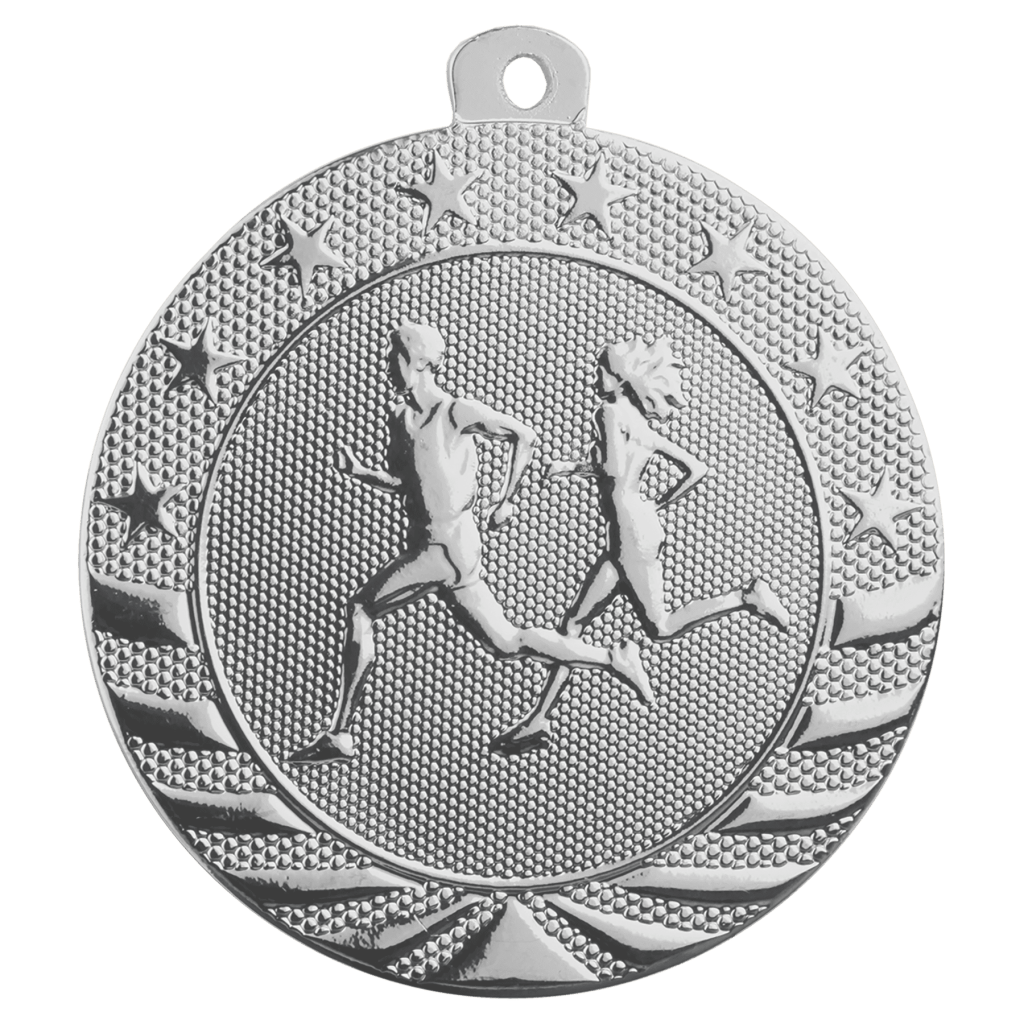 cross country starbrite medal silver